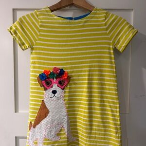 Boden Dress with Dog Size 6
